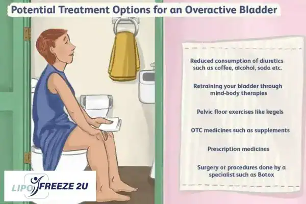 image of woman on toilet because of an overactive bladder Hassocks